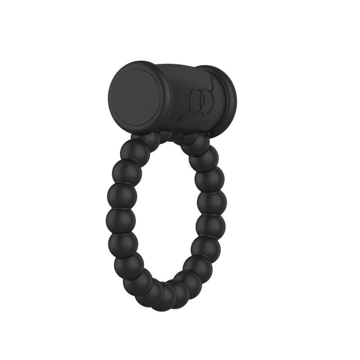 Anillo Para El Pene Con Vibración Negro