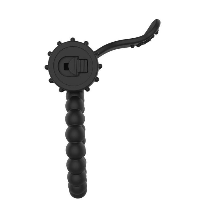 Anillo Para El Pene Con Vibración Negro