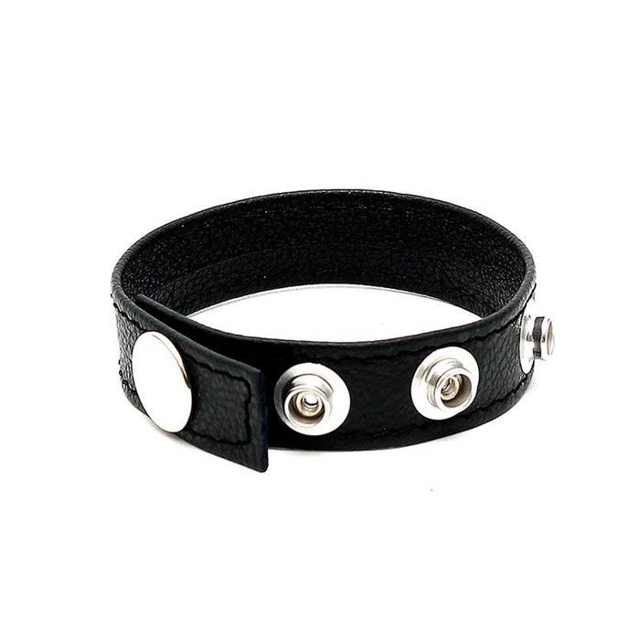 Anillo Para El Pene Cuero Ajustable