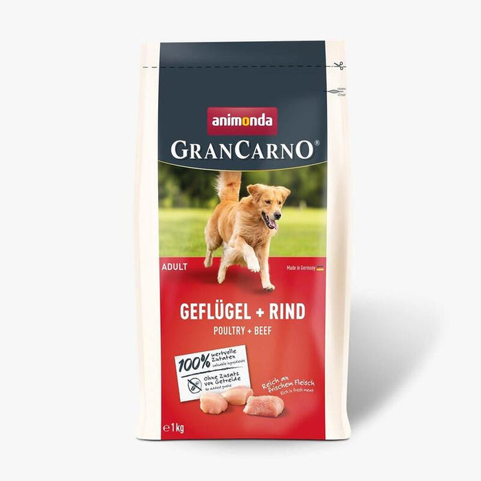 Animonda Gran Carno Adult Poultry With Beef - Dry Dog ??Food - 1 Kg