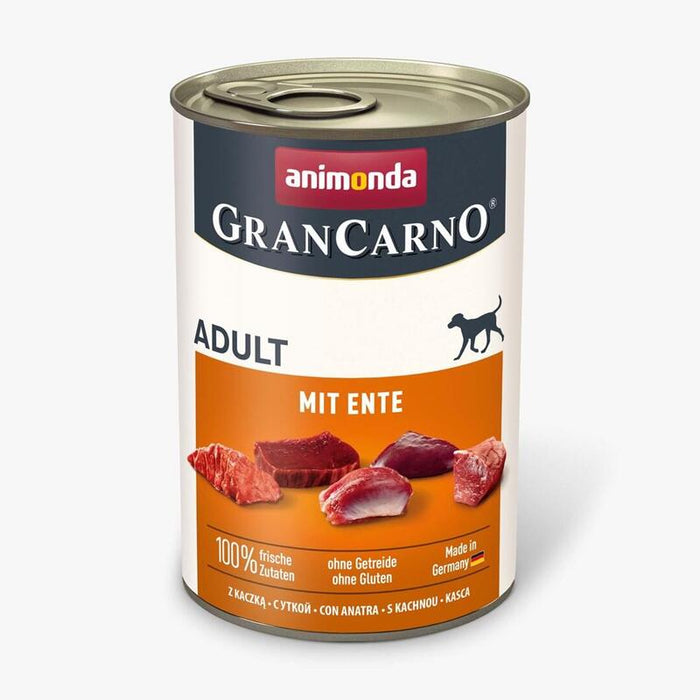 Animonda Grancarno Adulto Con Pato - Comida Húmeda Para Perros - 400 G