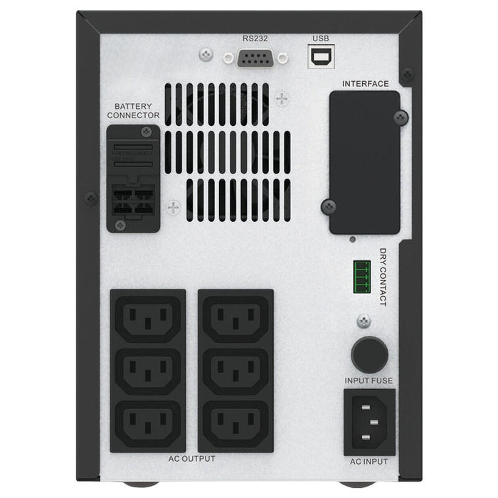 Apc Easy Ups Smv Sistema De Alimentación Ininterrumpida (Ups) Línea Interactiva 1500 Va 1050 W 6 Salidas Ac