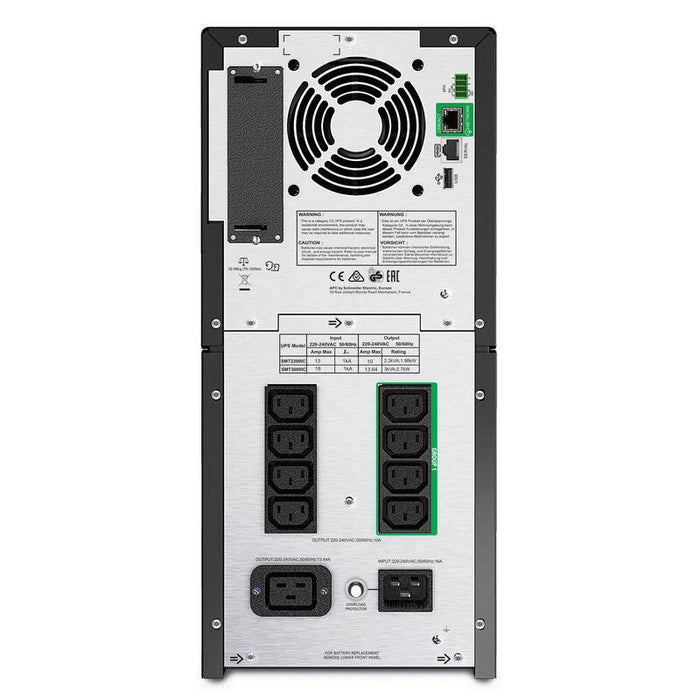 Apc Smart-Ups Smt2200ic Ups 1.98 Kw 2200 Va Ácido De Plomo Con Apc Smartconnect