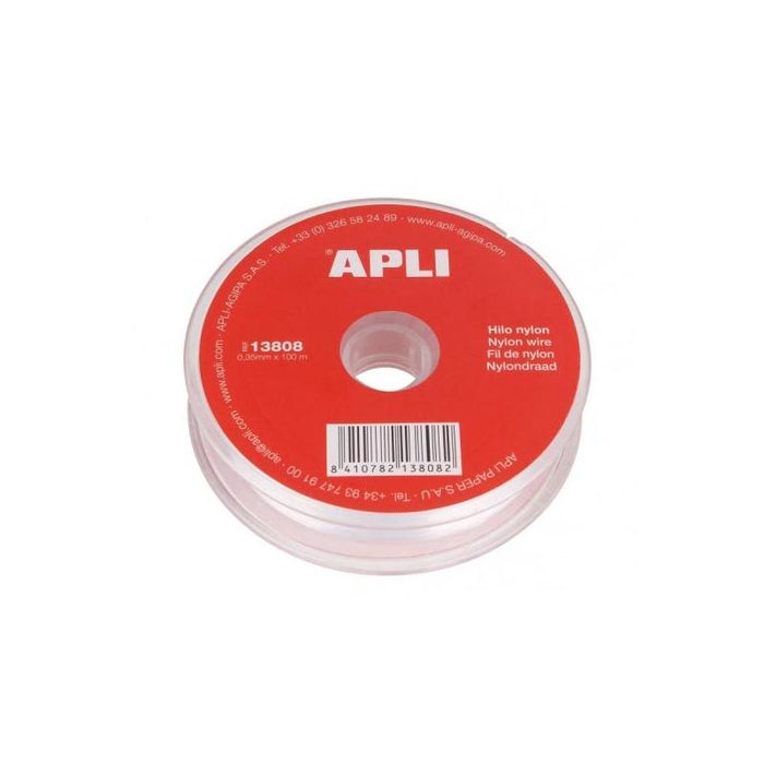 Apli Bobina De Cuerda De Nylon - Alta Calidad - Resistente Y Duradero - Ideal Para Bricolaje, Jardineria Y Manualidades