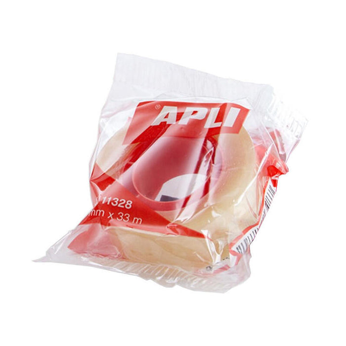 Apli Cinta Adhesiva Invisible Rollo 19mm X 33m Pack -35u-