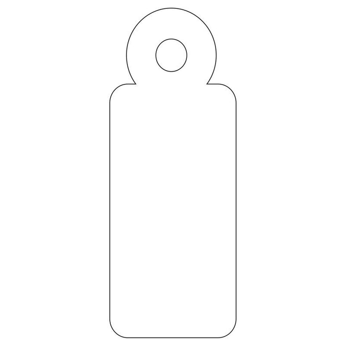 Apli Etiquetas Colgantes Blancas 13 X 34mm 200 U.