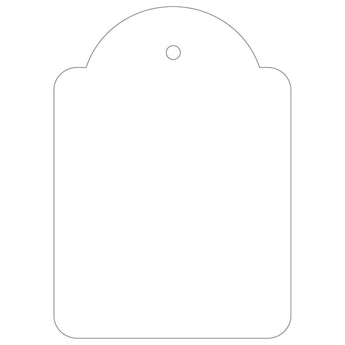 Apli Etiquetas Colgantes Con Hilo 50x70mm Caja De 400 Blanco