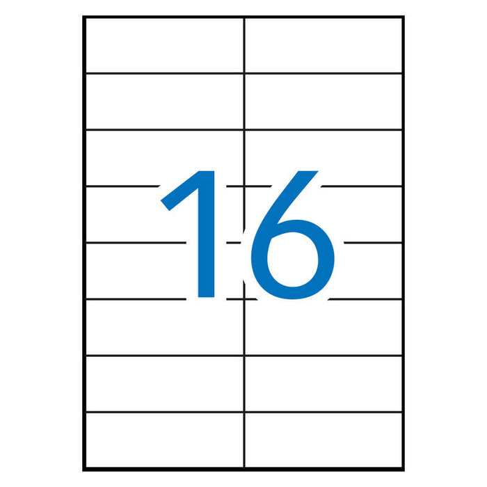 Apli Etiquetas Verdes Permanentes 105.0 X 37.0mm 100 Hojas