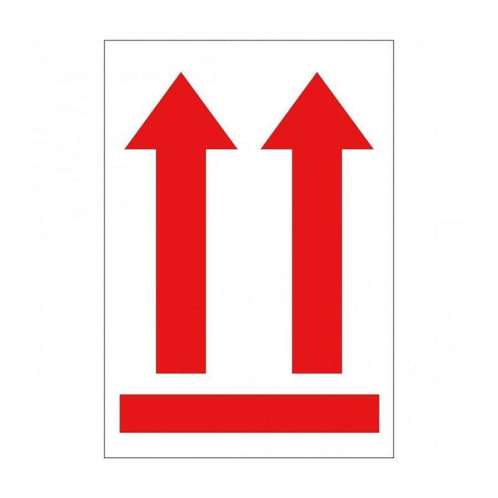 Apli Rollo Etiquetas Flecha Posicion Vertical 200 U.