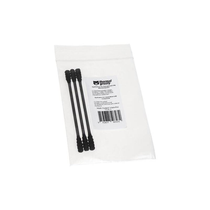 Aplicador Térmico De Metal Líquido Grizzly - 3 Piezas - ( Clr1489 )