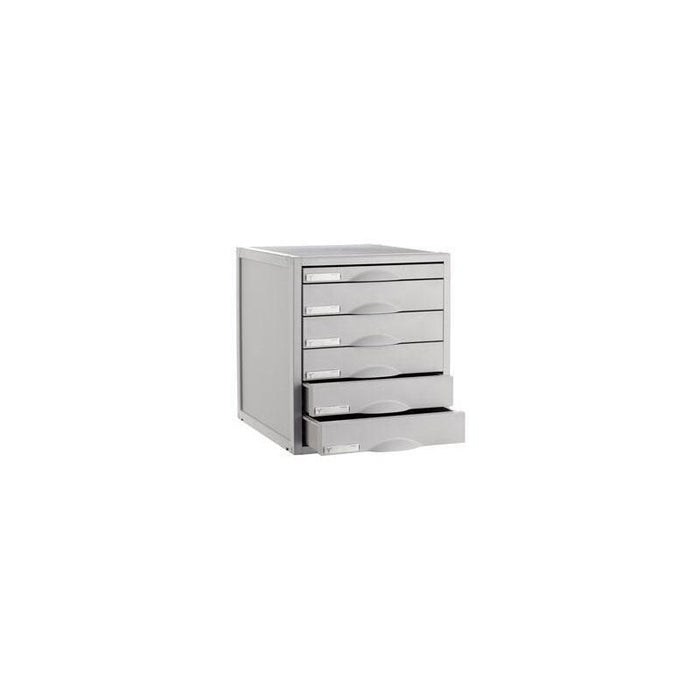 Archivo 2000 Módulo Archisystem De 6 Cajones 356x316x362 Mm Gris