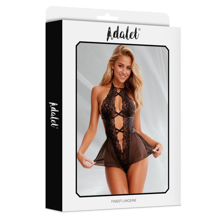 Ariella Body Espalda Abierta Patrón Floral Talla (Interno):S/M