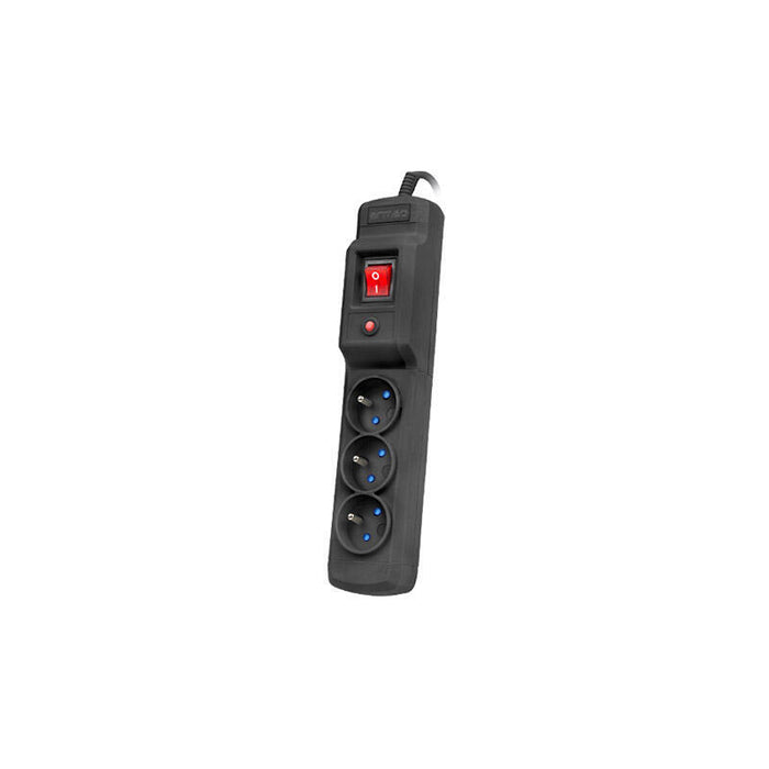 Armac Surge Protection Multi M3 (3 Outlets) 1.5m Black