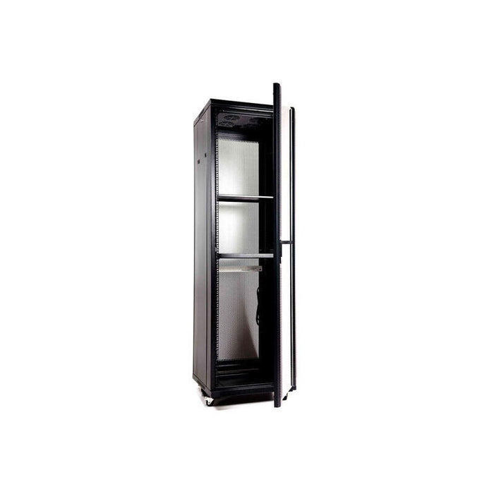 Armario De Suelo Rack 19'' 42u 600x600 Puerta De Cristal Puerta De Cristal/Handylock/ Laterales Desmontables