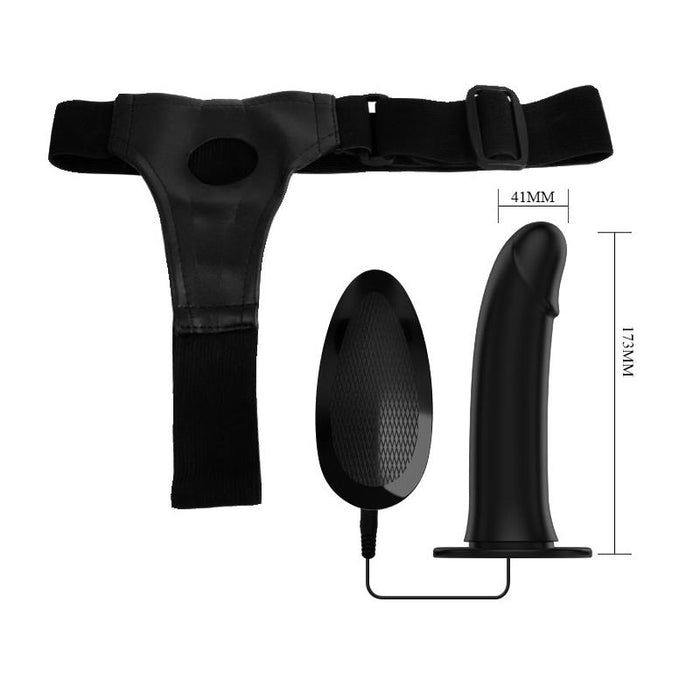 Arnés Con Dildo Hueco Y Control Remoto Vito