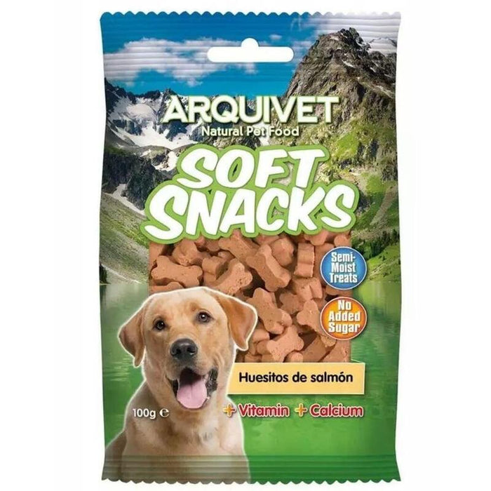 Arquivet Soft Snacks Salmon - Dog Treat - 100g