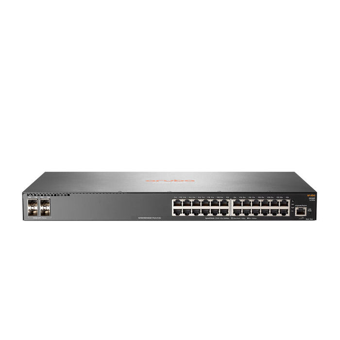 Aruba, A Hewlett Packard Enterprise Company Aruba 2930f 24g 4sfp+ Gestionado L3 Gigabit Ethernet [10/100/1000] 1u Gris