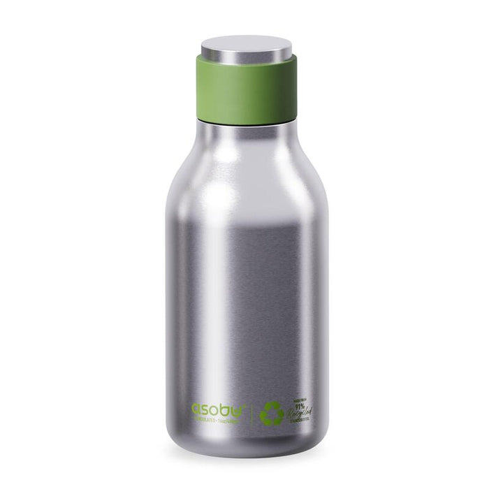 Asobu - Urban - Recycelte Edelstahlflasche Plata