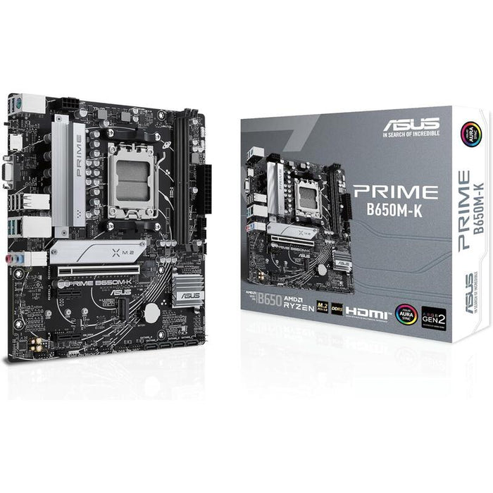 Asus Prime B650m-K Am5 1xvga 1xhdmi 4xsata 6gb S Ports