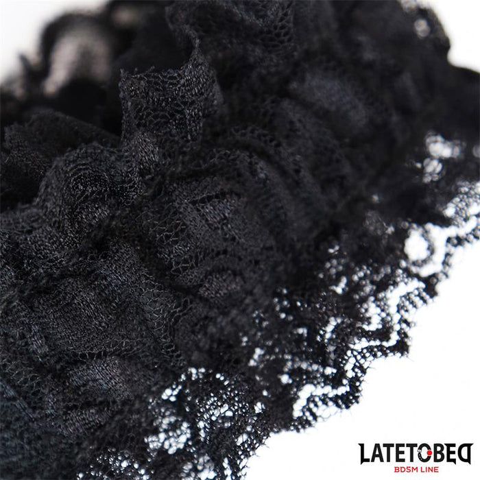 Atadura De Encaje Negro