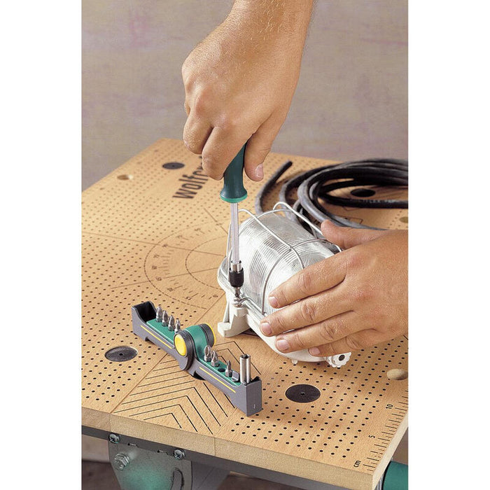 Atornillador Manual Con Portapuntas 197mm 8725000 Wolfcraft