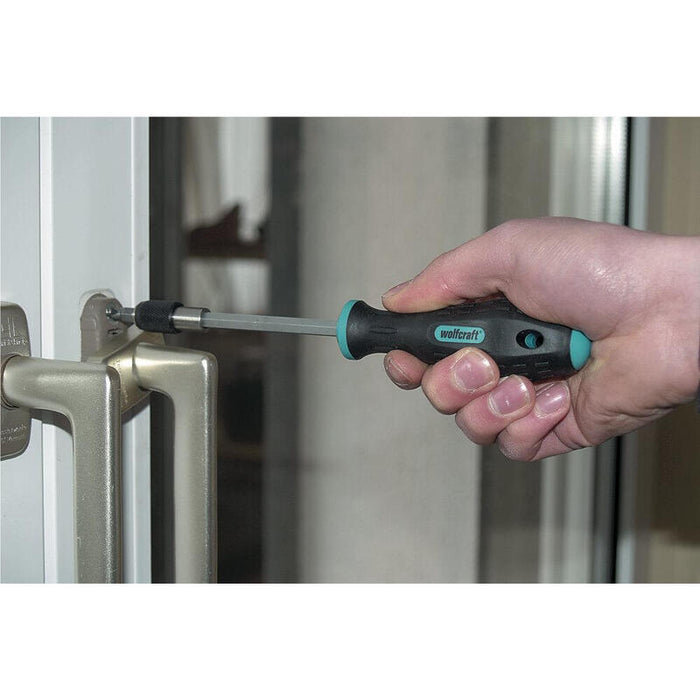 Atornillador Manual Con Portapuntas 197mm 8725000 Wolfcraft