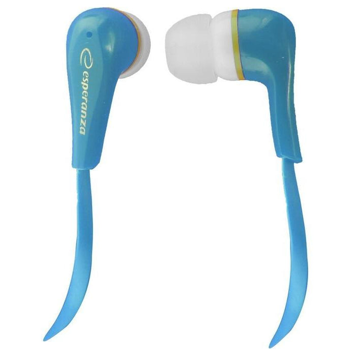 Auriculaes Esperanza Eh146b Lollipop - Audio Stereo Earphones Blue