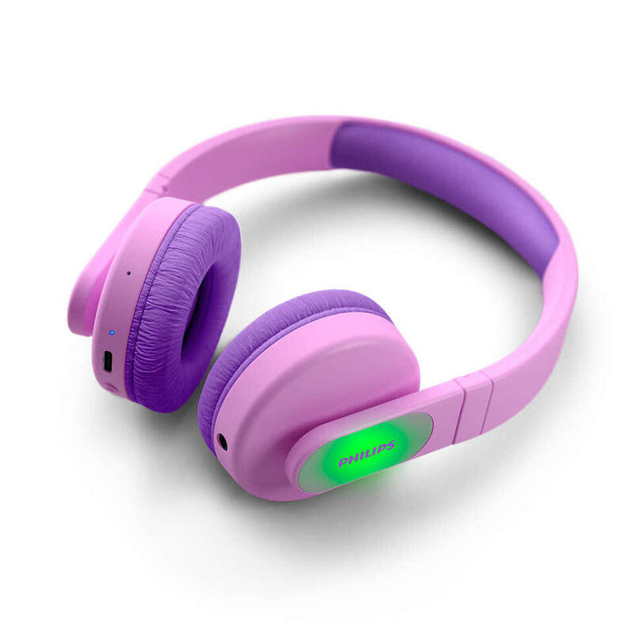Auricular Philips Diadema Tak4206 Para Niños Rosa Inalambrico
