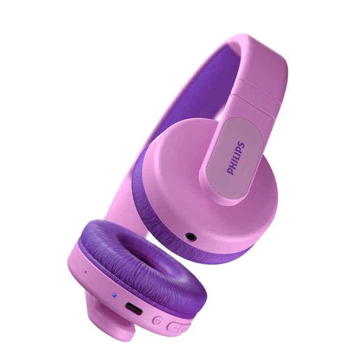 Auricular Philips Diadema Tak4206 Para Niños Rosa Inalambrico