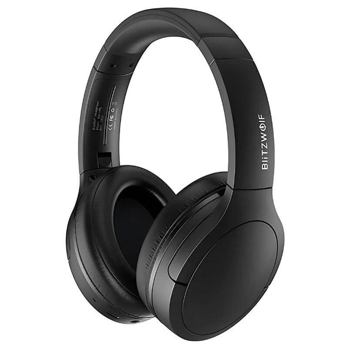 Auriculares  Blitzwolf Bw-Hp6 Anc Negro Bluetooth