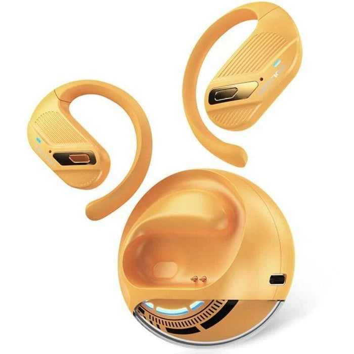 Auriculares Deportivos Bluetooth Vention Open Ear Openbeat O12 Nbuo0 Con Estuche De Carga Naranja