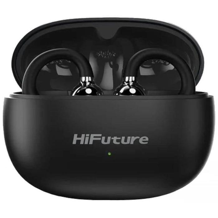 Auriculares Hifuture Flexclip Tws Negro Metálico Bluetooth