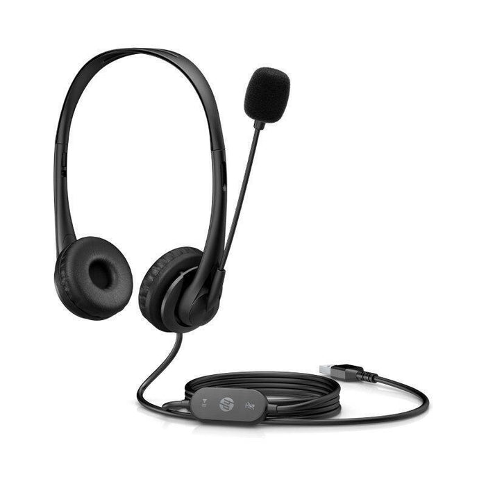 Auriculares Hp G2 Stereo Con Micrófono Usb Negros