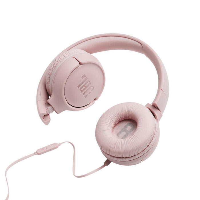 Auriculares Jbl Tune 500 Con Micrófono Jack 3.5 Rosas