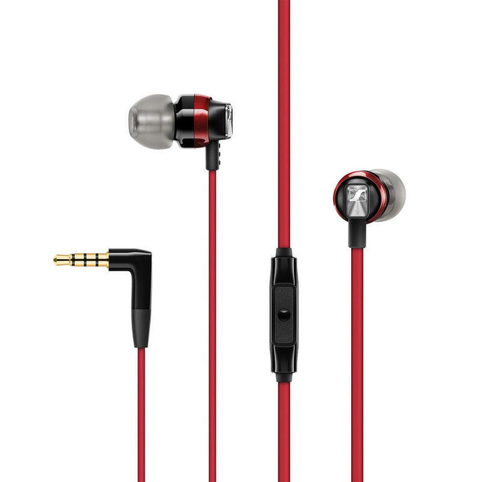 Auriculares Micro Sennheiser Cx 300s Rojo Intraural/Cancelación Ruido/Control Remoto/Jack3.5 508595