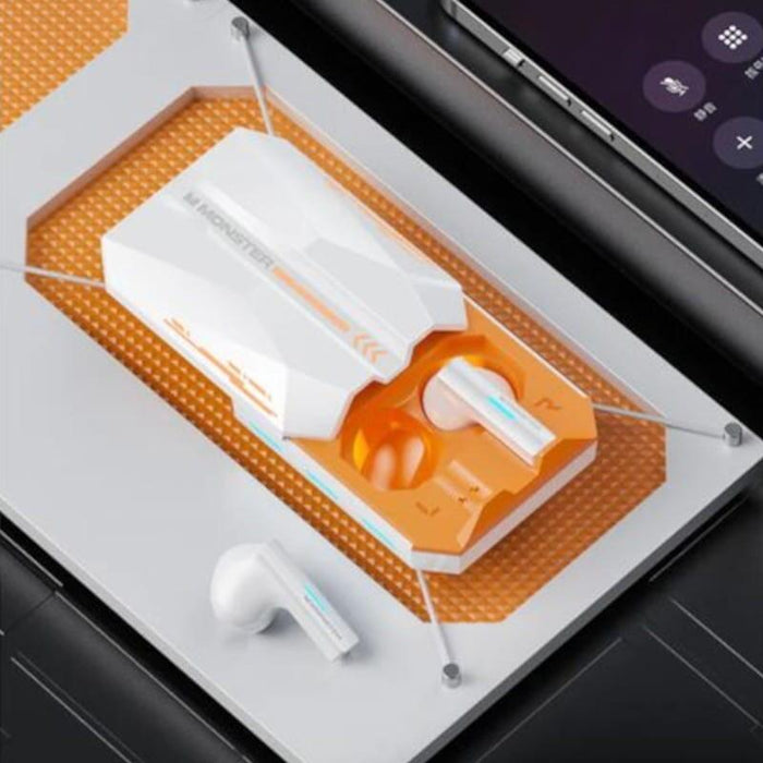 Auriculares  Monster Xkt11 Tws Blanco Bluetooth