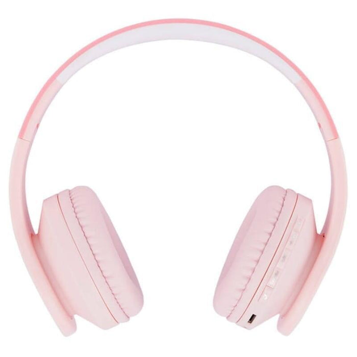Auriculares  Powerlocus P1 Kids Rosa  Inalámbricos Para Niños