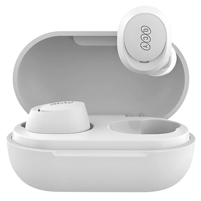 Auriculares Qcy T27 Tws Blanco Bluetooth