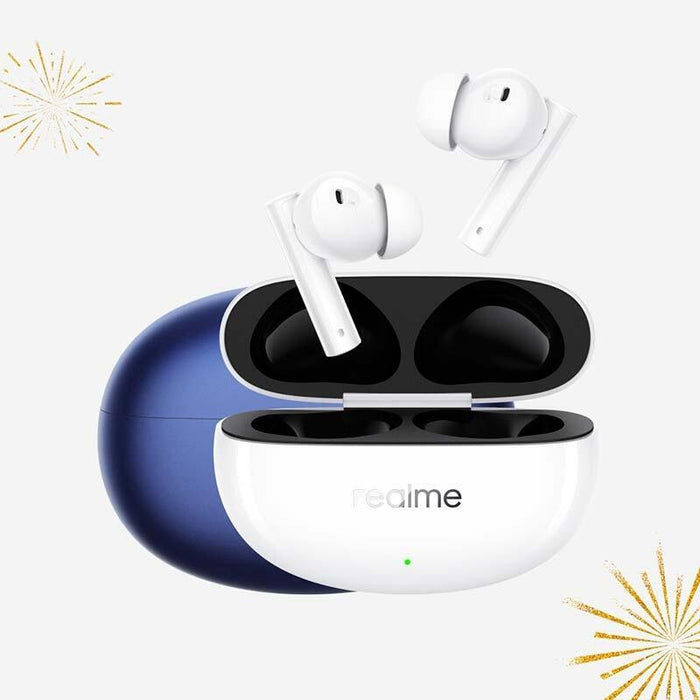 Auriculares Realme Buds Air 5 Blanco  Bluetooth