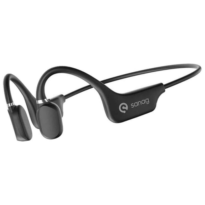 Auriculares Sanag A5x Negro De Conducción Ósea Y Bluetooth