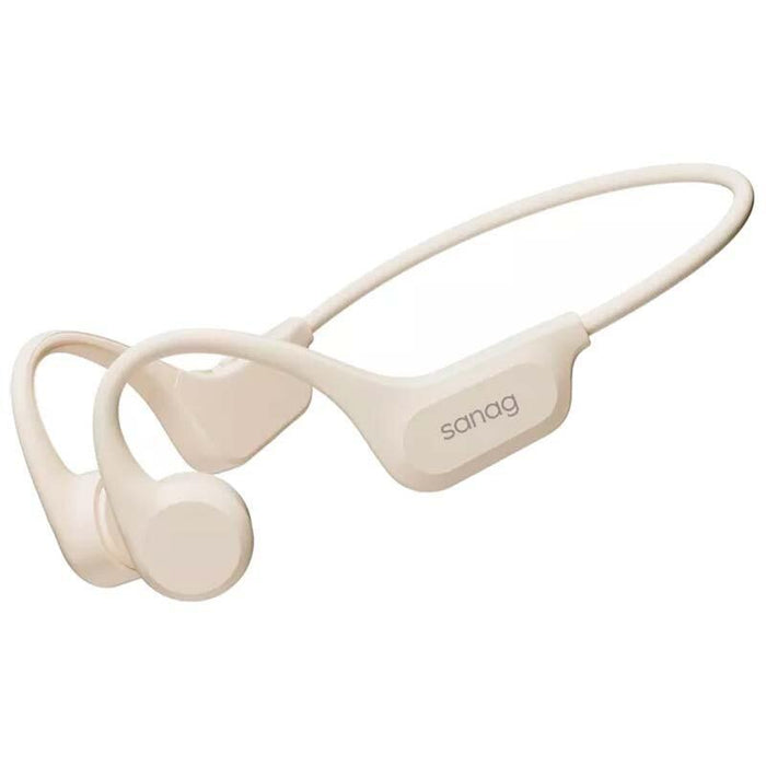 Auriculares Sanag B60s Pro Blanco De Conducción Ósea Y Bluetooth