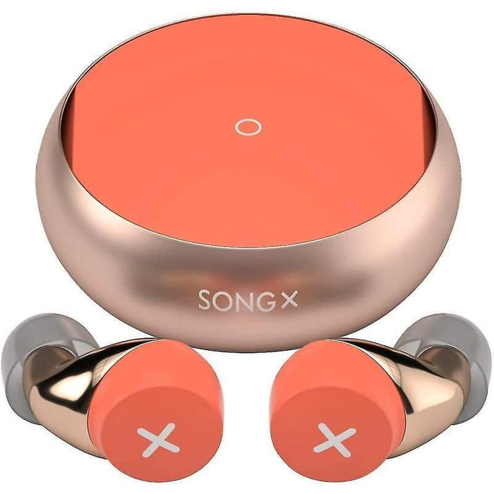 Auriculares  Songx S06 Tws Oro Rosado