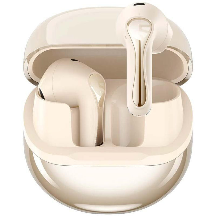 Auriculares  Soundpeats Air5 Beige  Bluetooth