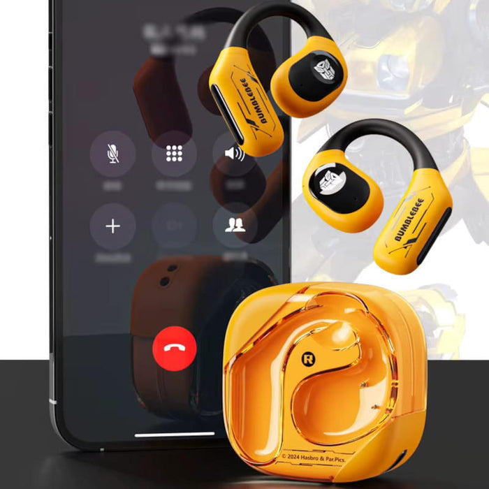 Auriculares Transformers Tf-T18 Amarillo