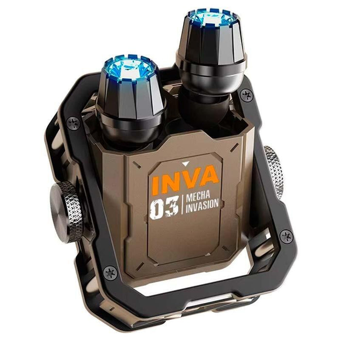 Auriculares  Vaorlo Inva-S 03 Marrón Inalámbricos Tws