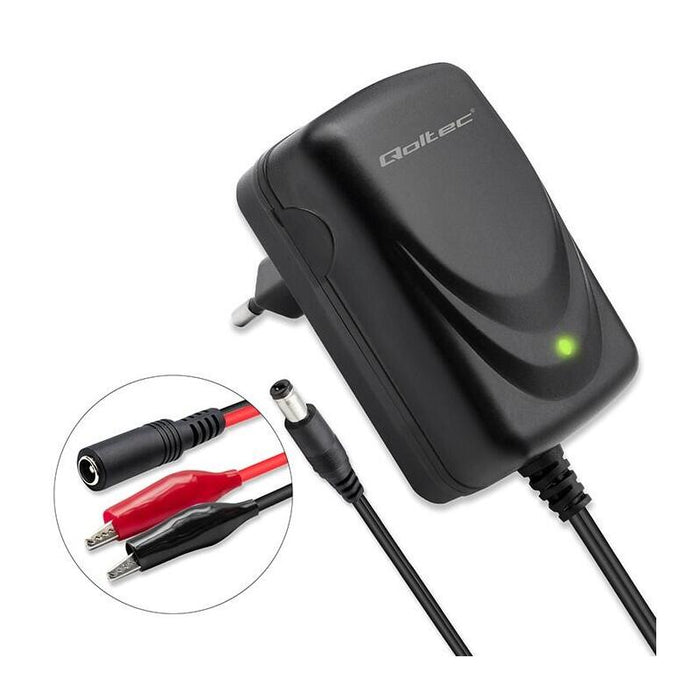 Automatyczna Ladowarka Do Akumulatora Agm Gel Std 12v 1.5a Prostownik Z Sygnalizatorem Led