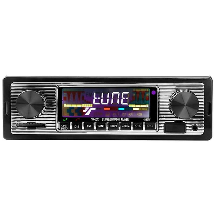 Autoradio Estilo Clásico Sx-5513 Bluetooth Usb Mp3 Aux