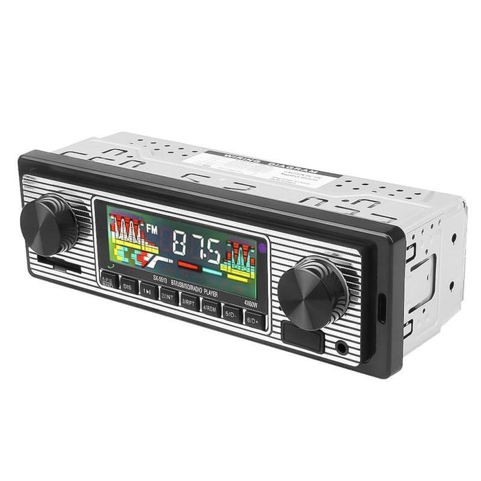 Autoradio Estilo Clásico Sx-5513 Bluetooth Usb Mp3 Aux