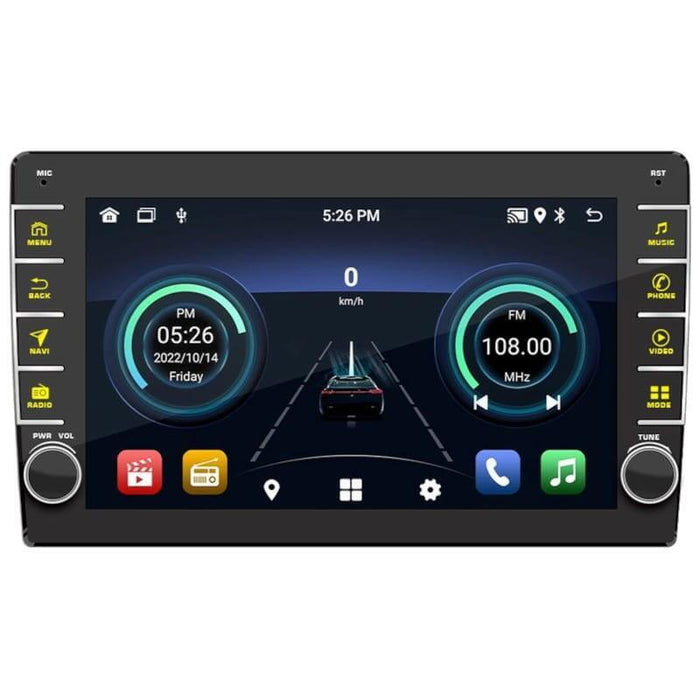 Autorradio 2 Din S-9089 1gb/16gb Gps Android 10.1 9 Pulgadas Hd