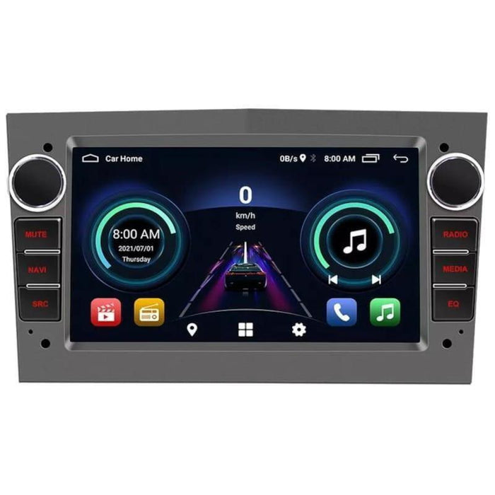 Autorradio 2 Din S-Ob7a 1gb/32gb Opel Carplay Android Auto Negro